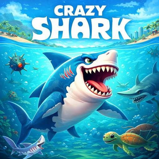 Crazy Shark game cover