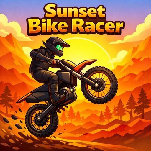 Sunset Bike Racer game cover